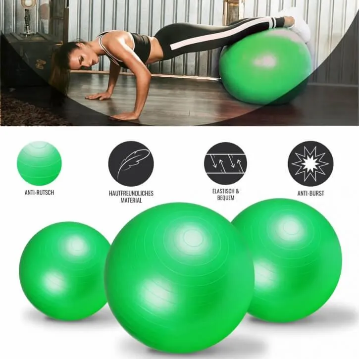 Gymnastikball Fitness Sitzball ⌀55 cm