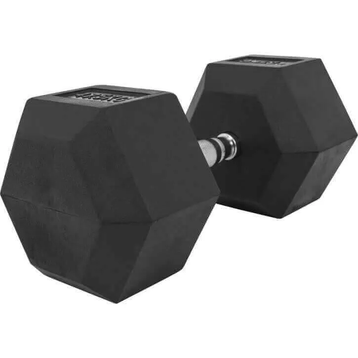 Hexagon Gummi Studio Hantel 2-50 KG