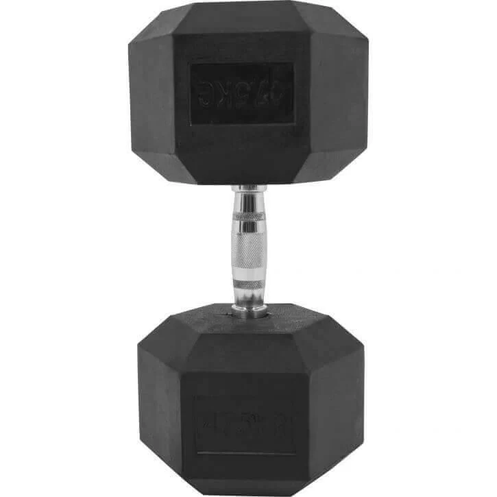 Hexagon Gummi Studio Hantel 2-50 KG