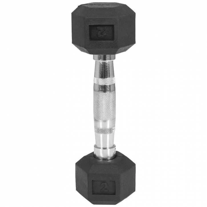 Hexagon Gummi Studio Hantel 2-50 KG