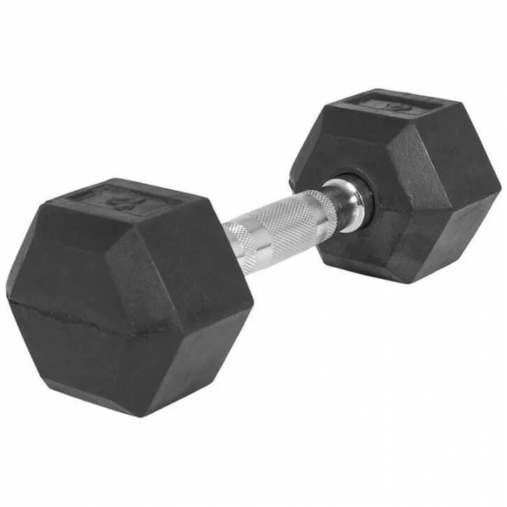 Hexagon Gummi Studio Hantel 2-50 KG