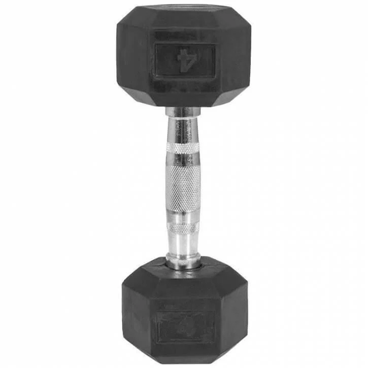 Hexagon Gummi Studio Hantel 2-50 KG