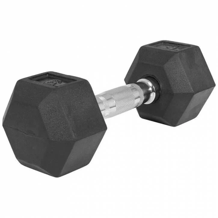 Hexagon Gummi Studio Hantel 2-50 KG