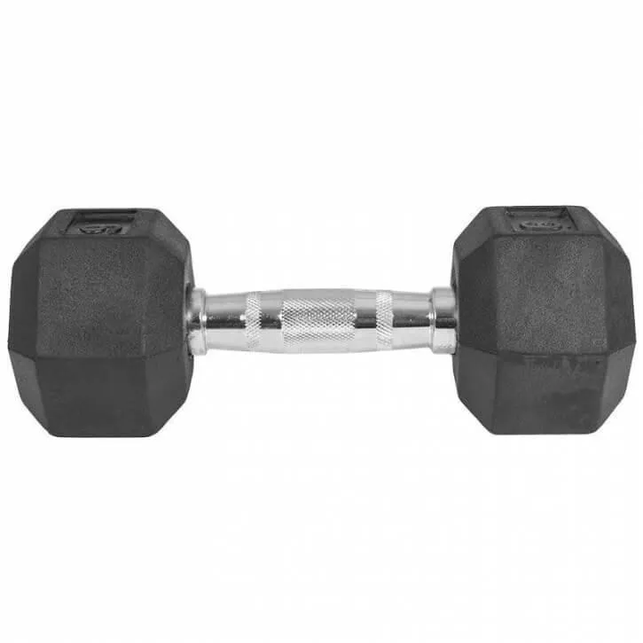 Hexagon Gummi Studio Hantel 2-50 KG