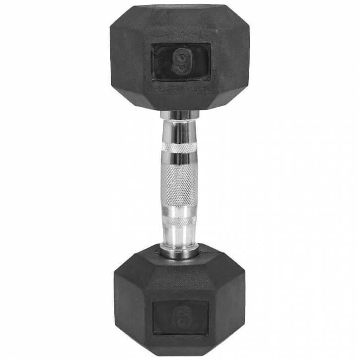 Hexagon Gummi Studio Hantel 2-50 KG