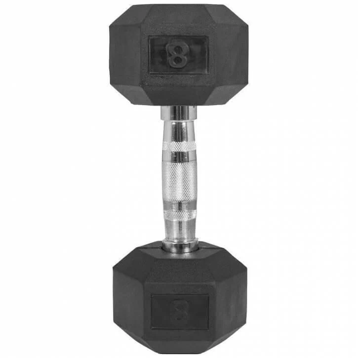 Hexagon Gummi Studio Hantel 2-50 KG