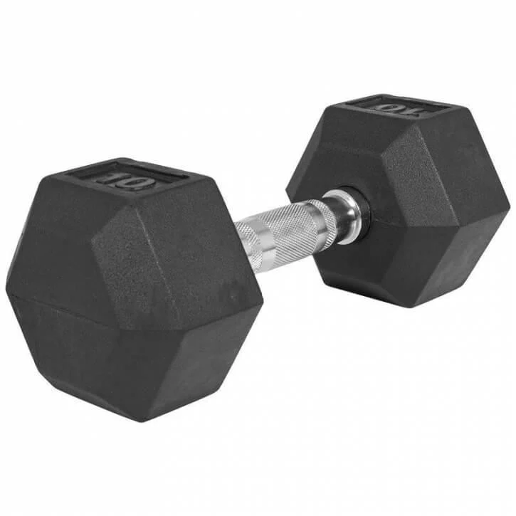 Hexagon Gummi Studio Hantel 2-50 KG