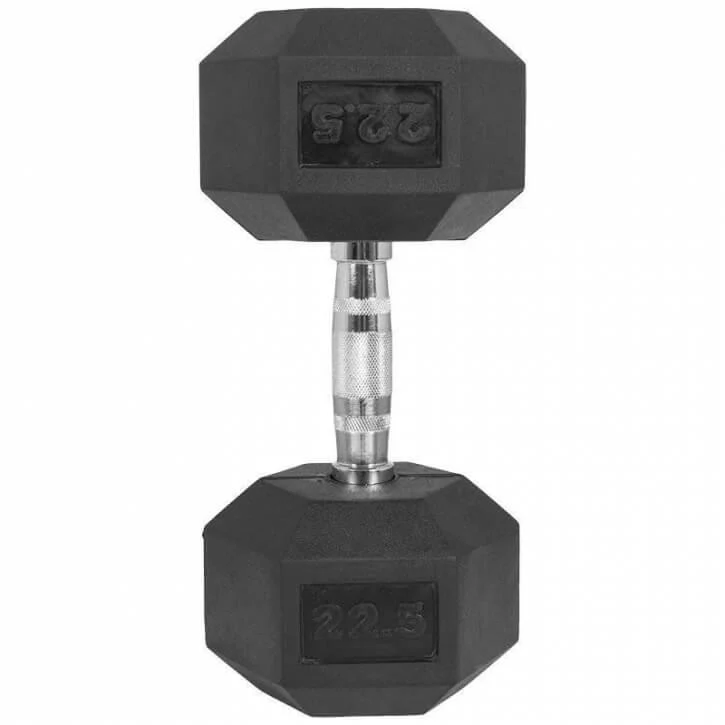 Hexagon Gummi Studio Hantel 2-50 KG