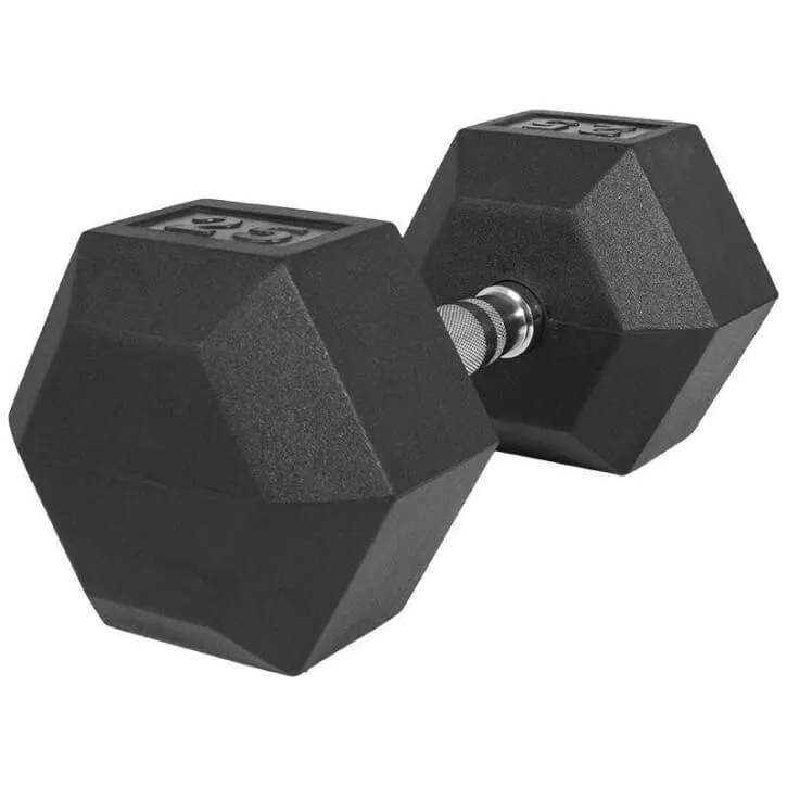 Hexagon Gummi Studio Hantel 2-50 KG