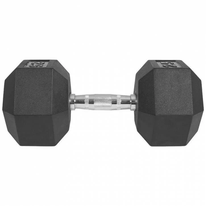 Hexagon Gummi Studio Hantel 2-50 KG