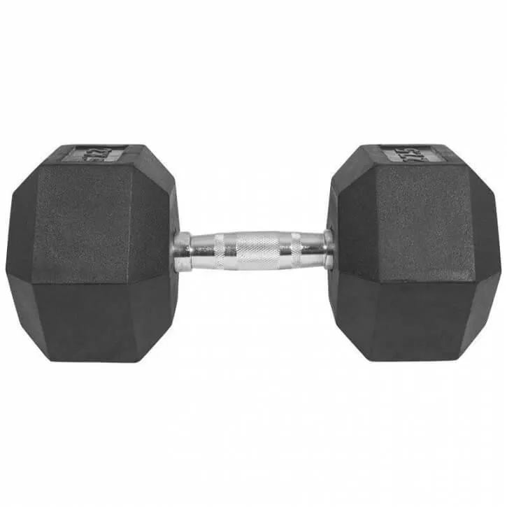 Hexagon Gummi Studio Hantel 2-50 KG