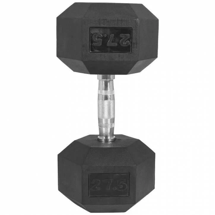 Hexagon Gummi Studio Hantel 2-50 KG