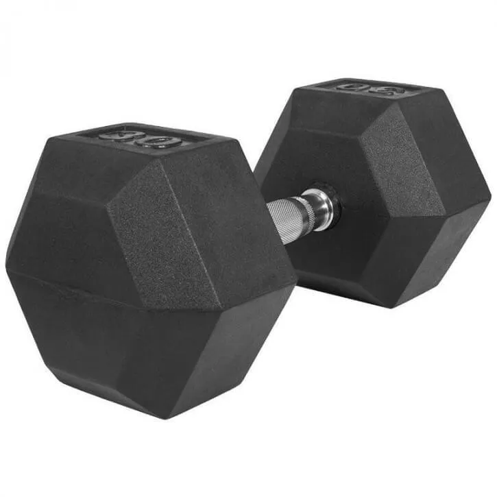 Hexagon Gummi Studio Hantel 2-50 KG
