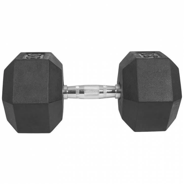 Hexagon Gummi Studio Hantel 2-50 KG