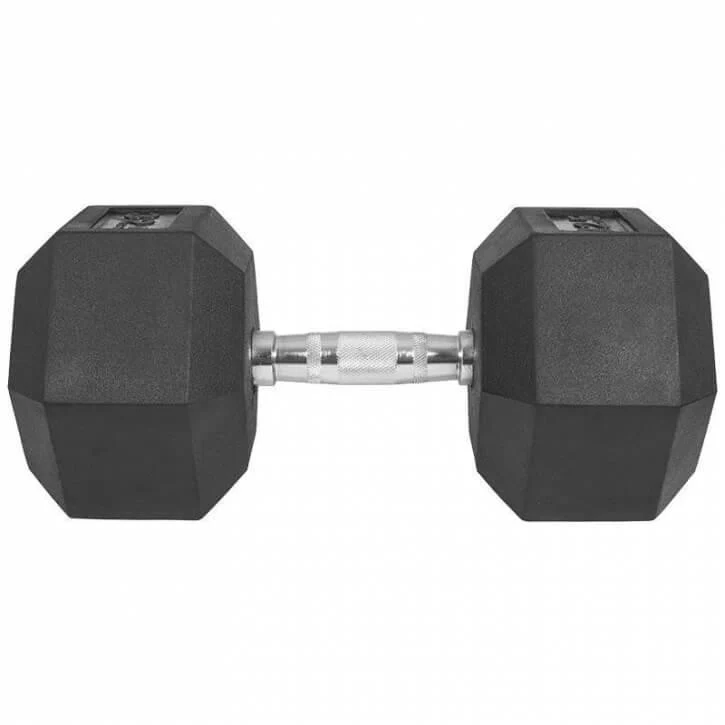 Hexagon Gummi Studio Hantel 2-50 KG