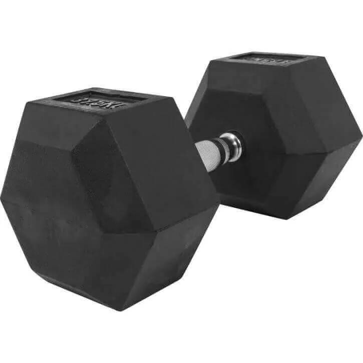 Hexagon Gummi Studio Hantel 2-50 KG