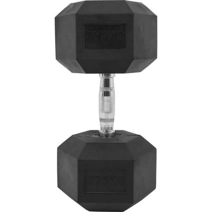 Hexagon Gummi Studio Hantel 2-50 KG