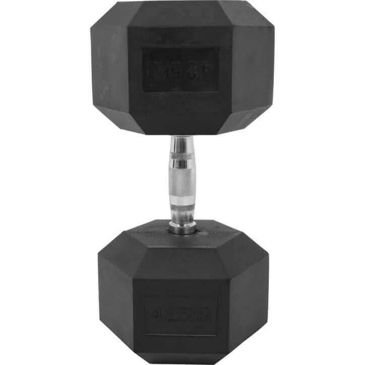 Hexagon Gummi Studio Hantel 2-50 KG