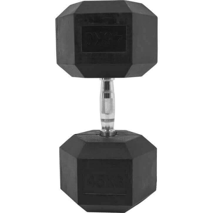 Hexagon Gummi Studio Hantel 2-50 KG