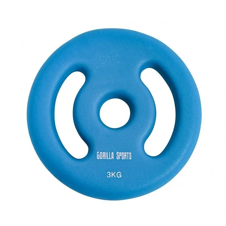 Hantelscheiben Set Neopren 1 - 5 KG