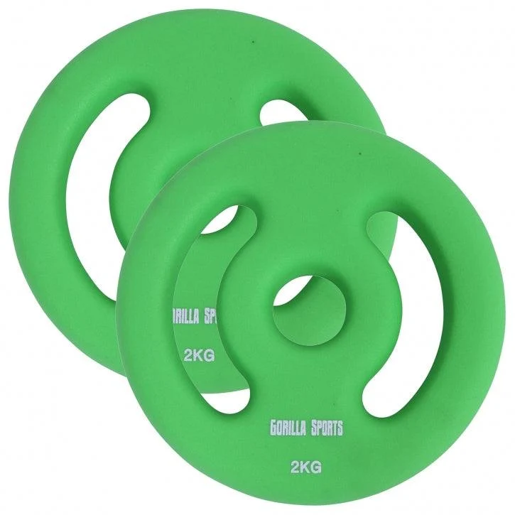 Hantelscheiben Set Neopren 1 - 5 KG