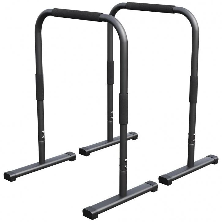 Push Up Stand Dip Barren Schwarz/Rot/Blau