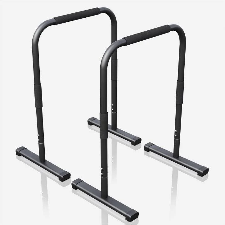 Push Up Stand Dip Barren Schwarz/Rot/Blau