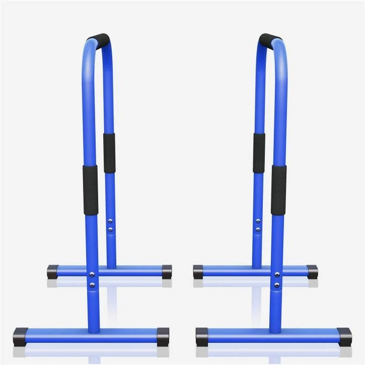 Push Up Stand Dip Barren Schwarz/Rot/Blau