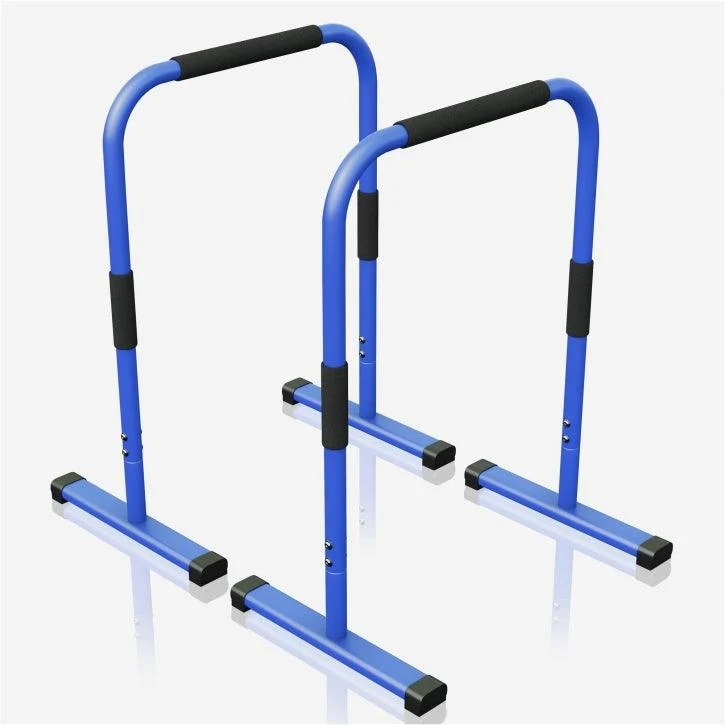 Push Up Stand Dip Barren Schwarz/Rot/Blau