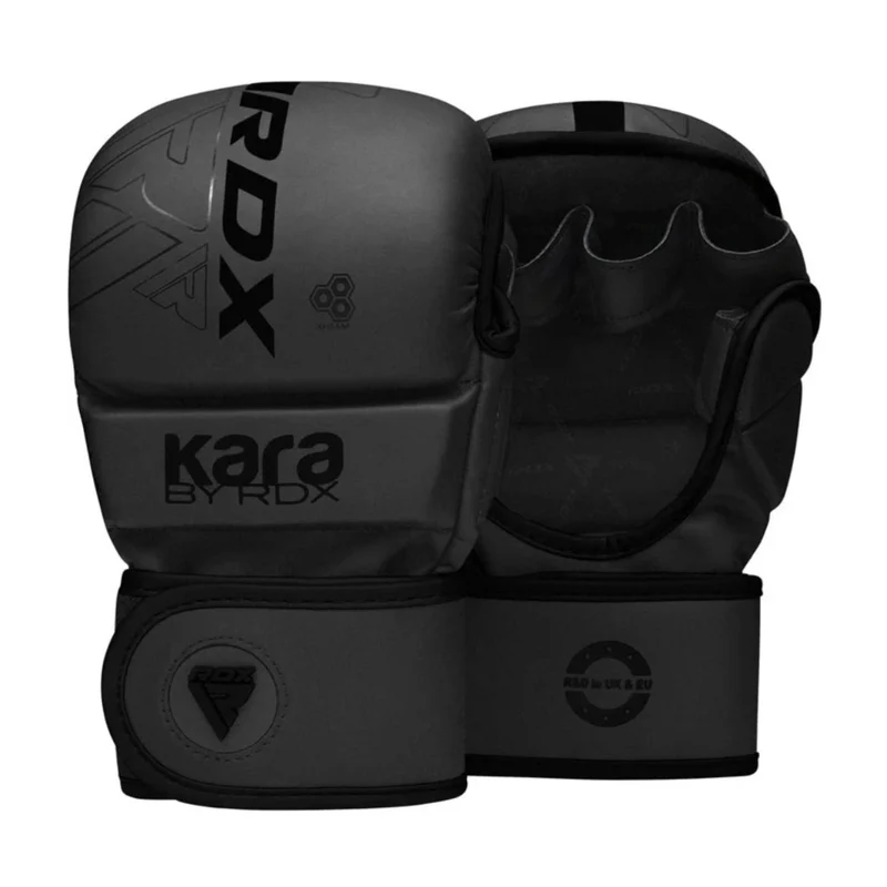 RDX Guantes para MMA Sparring F6 Kara, Negro