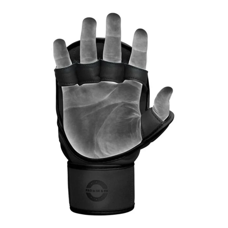 RDX Guantes para MMA Sparring F6 Kara, Negro