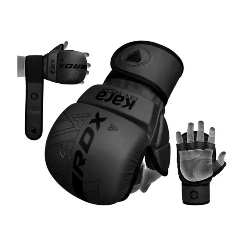 RDX Guantes para MMA Sparring F6 Kara, Negro