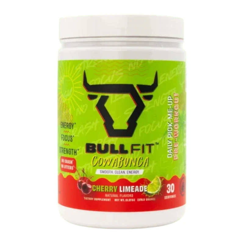 Bull Fit Suplemento Deportivo Cowabunda Pre Entrenamiento, 30 Porciones