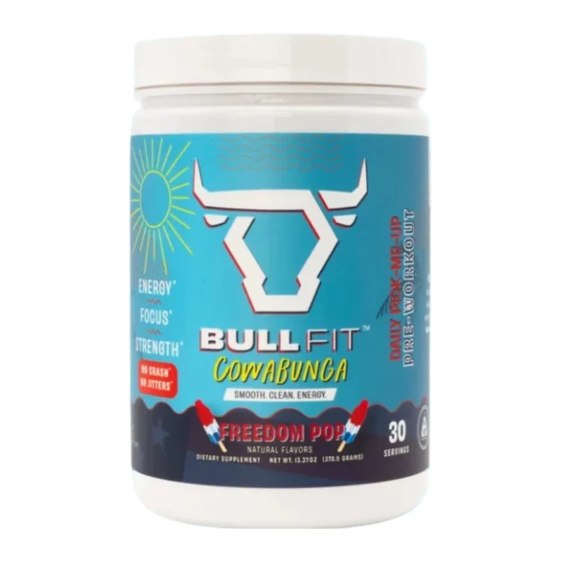 Bull Fit Suplemento Deportivo Cowabunda Pre Entrenamiento, 30 Porciones
