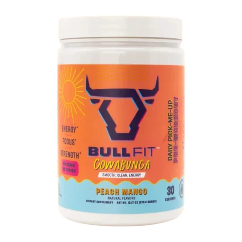 Bull Fit Suplemento Deportivo Cowabunda Pre Entrenamiento, 30 Porciones