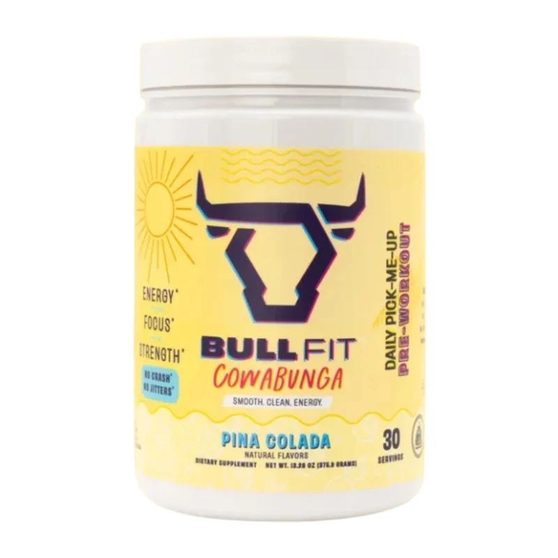 Bull Fit Suplemento Deportivo Cowabunda Pre Entrenamiento, 30 Porciones
