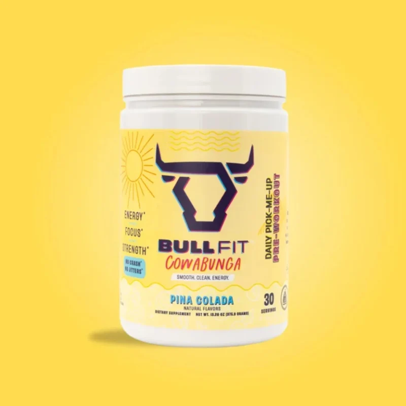 Bull Fit Suplemento Deportivo Cowabunda Pre Entrenamiento, 30 Porciones