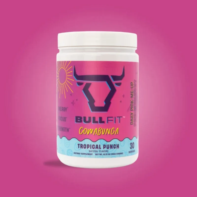 Bull Fit Suplemento Deportivo Cowabunda Pre Entrenamiento, 30 Porciones