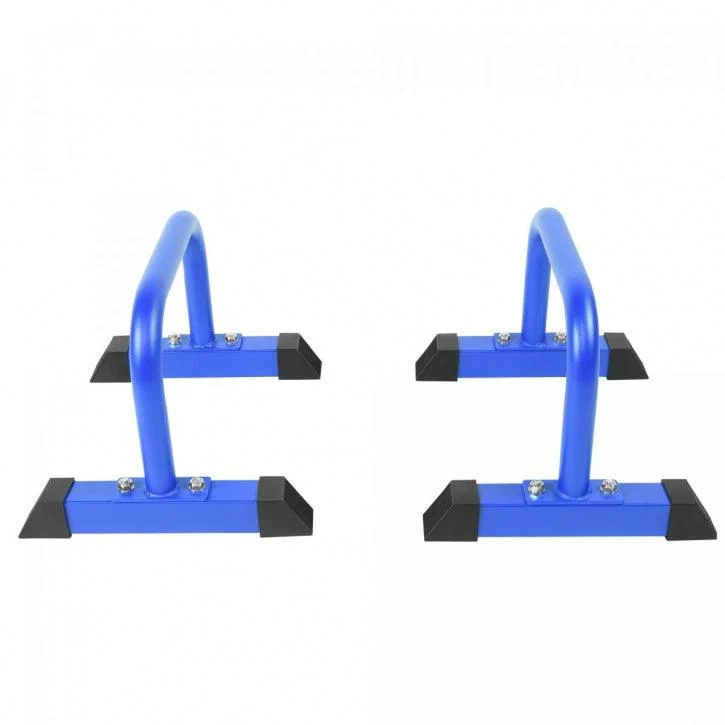 Push Up Parallettes Schwarz/Blau/Rot