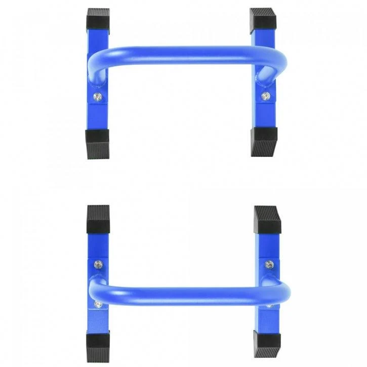 Push Up Parallettes Schwarz/Blau/Rot