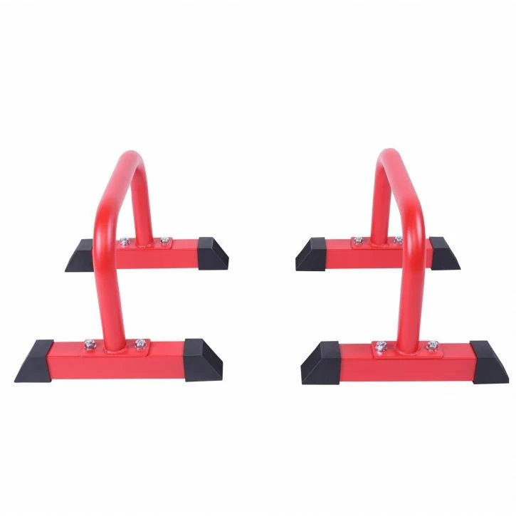 Push Up Parallettes Schwarz/Blau/Rot