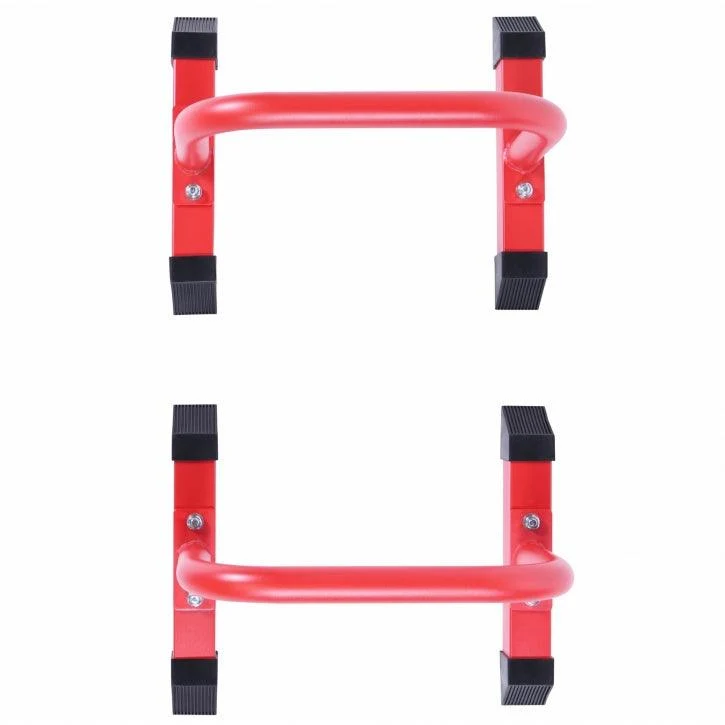 Push Up Parallettes Schwarz/Blau/Rot