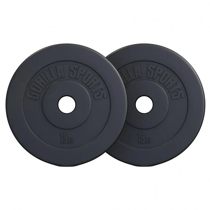 Hantelscheibe Olympia 50/51mm Kunststoff 1.25KG - 15KG