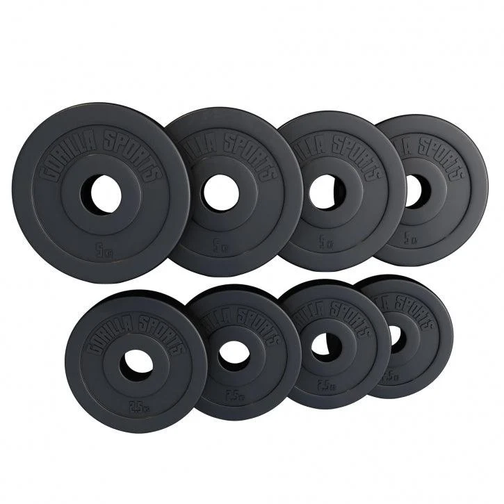 Hantelscheibe Olympia 50/51mm Kunststoff 1.25KG - 15KG