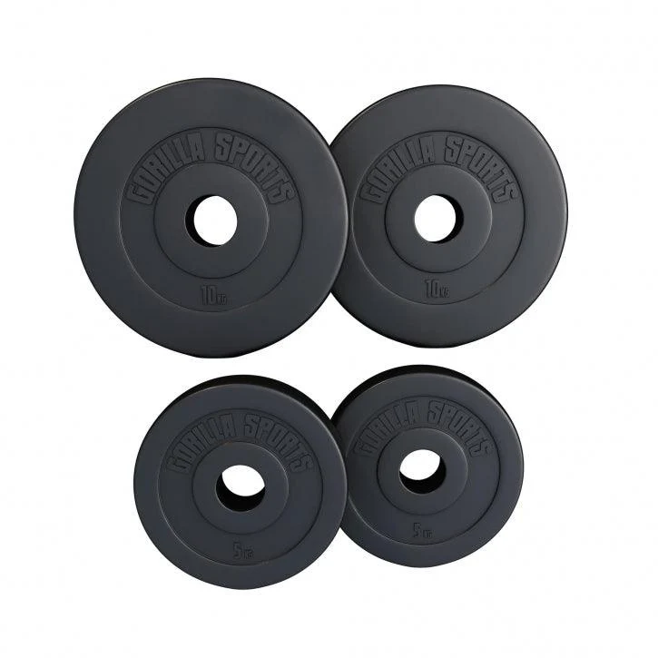 Hantelscheibe Olympia 50/51mm Kunststoff 1.25KG - 15KG