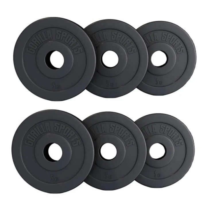 Hantelscheibe Olympia 50/51mm Kunststoff 1.25KG - 15KG