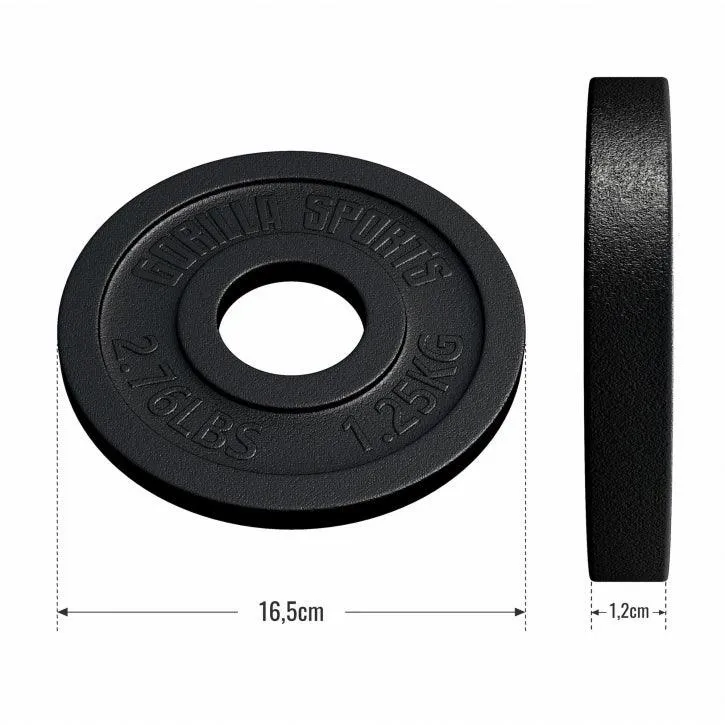 Hantelscheibe Olympia Gusseisen 50/51 mm