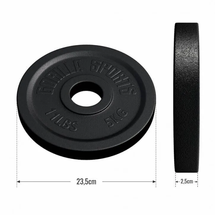 Hantelscheibe Olympia Gusseisen 50/51 mm