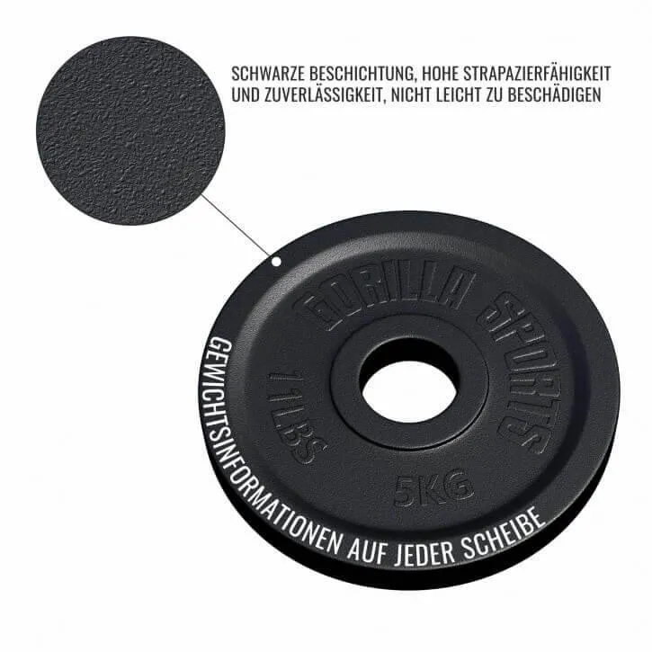 Hantelscheibe Olympia Gusseisen 50/51 mm