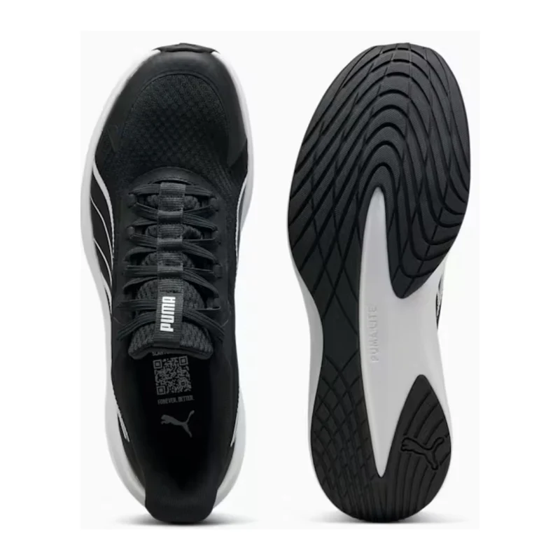 Puma Tenis Dasher Lite Sliptech Negro/Blanco, para Hombre